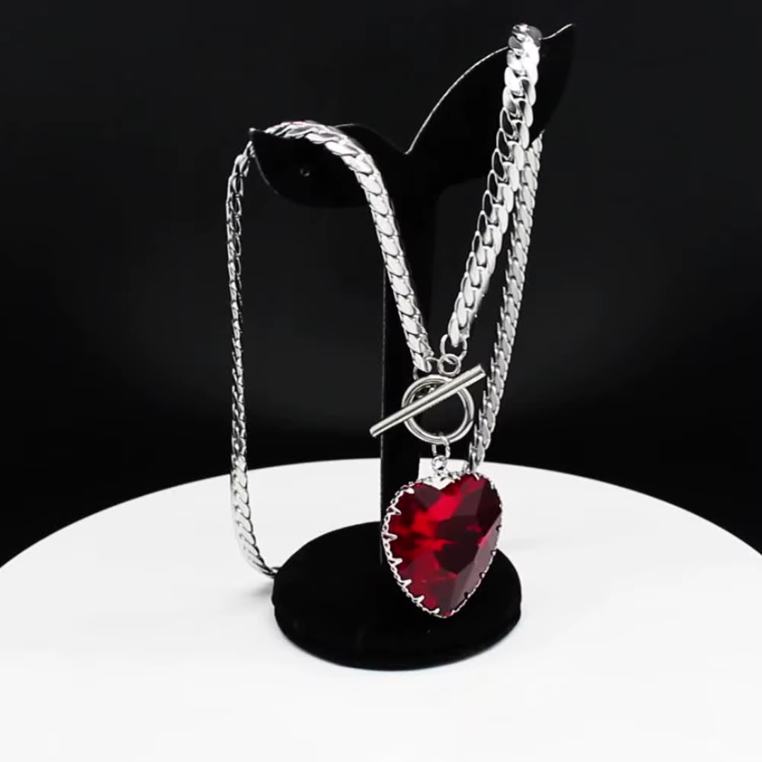 Heart Choker Necklace