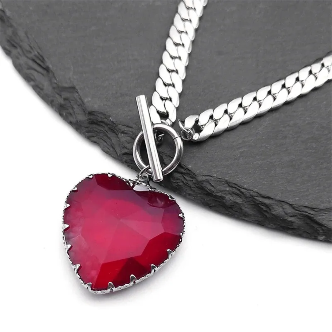 Heart Choker Necklace