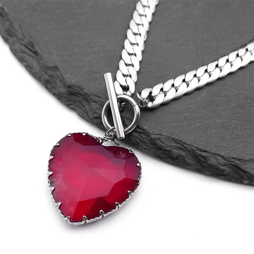 Heart Choker Necklace