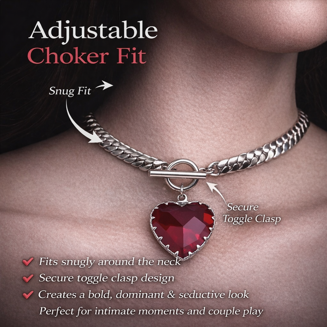 Heart Choker Necklace